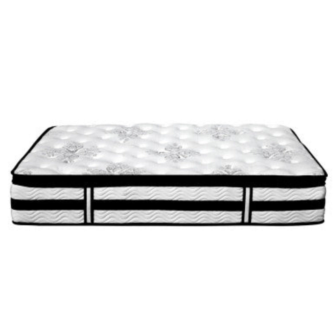 Giselle Bedding 34cm Mattress Euro Top Pocket Spring King 4