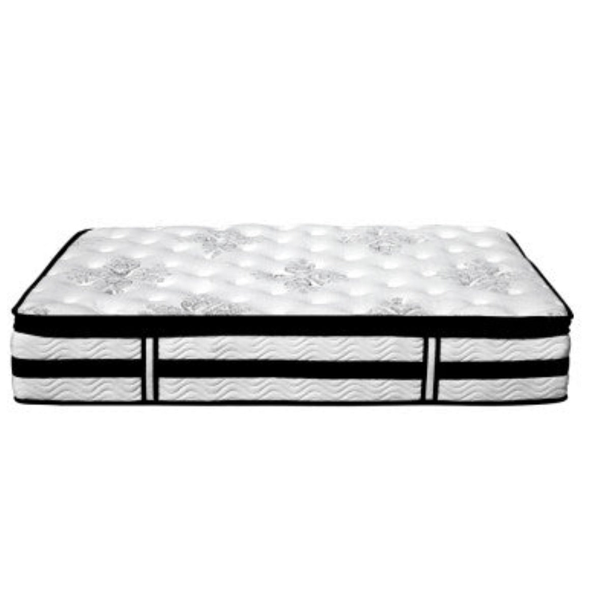 Giselle Bedding 34cm Mattress Euro Top Pocket Spring Double 4