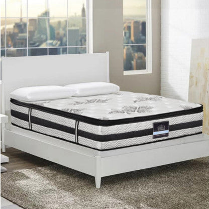 Giselle Bedding 34cm Mattress Euro Top Pocket Spring Double 8