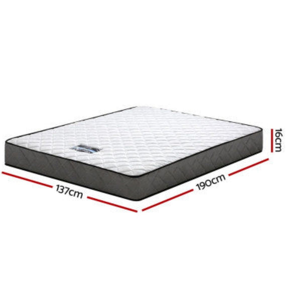 Giselle Bedding 16cm Mattress Tight Top Double 2