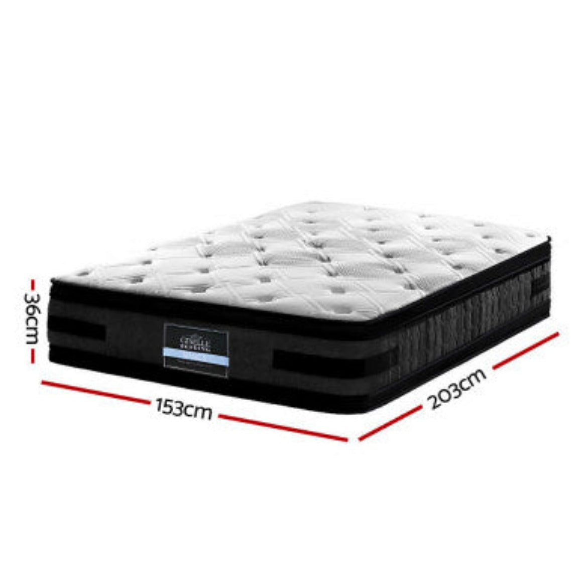 Giselle Bedding 36cm Mattress Cool Gel Memory Foam Queen 1