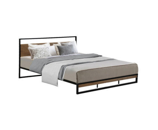 Artiss Bed Frame King Size Metal Frame DANE 1