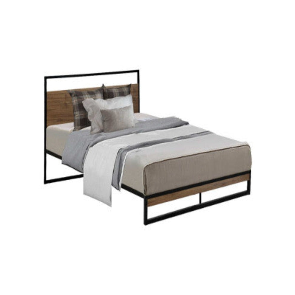 Artiss Bed Frame Metal Frame DANE - King Single 1