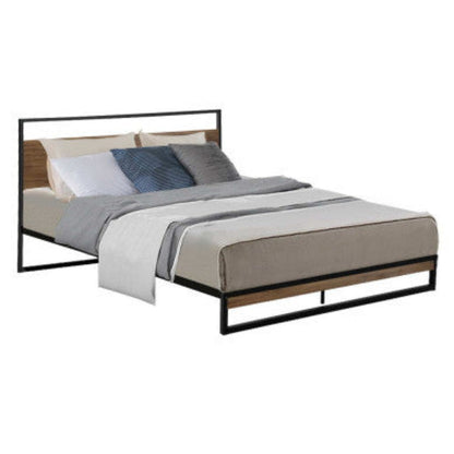 Artiss Bed Frame Queen Size Metal Frame DANE 1