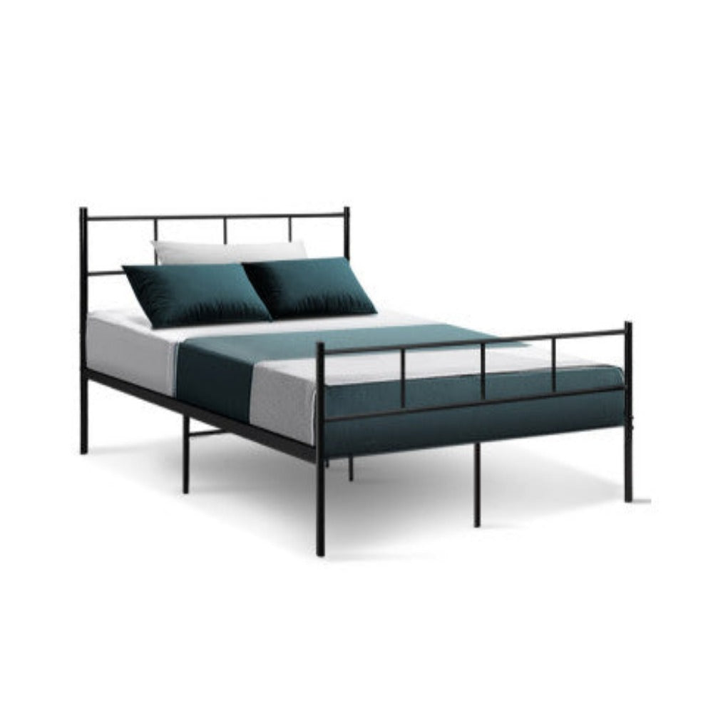 Artiss Bed Frame Double Metal Bed Frames SOL 1