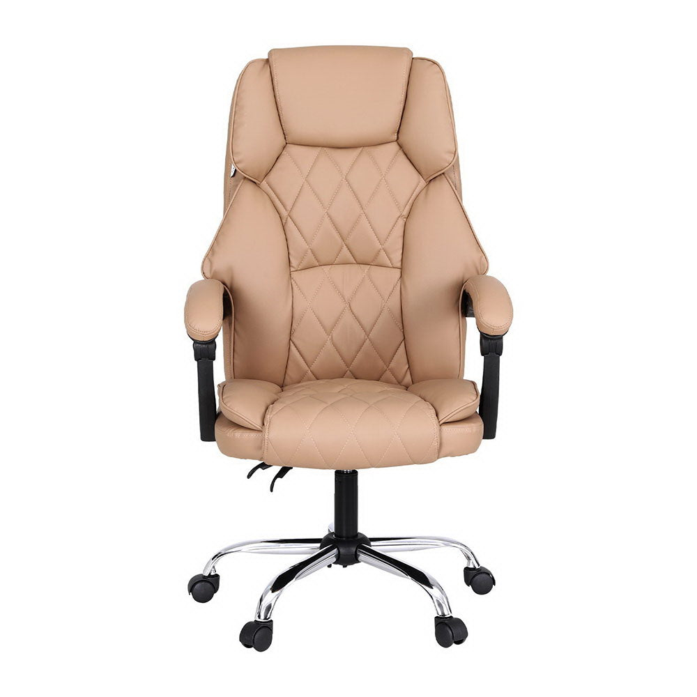 Qelrok Artiss Massage Office Chair Computer Chairs High Back-houseofhyne