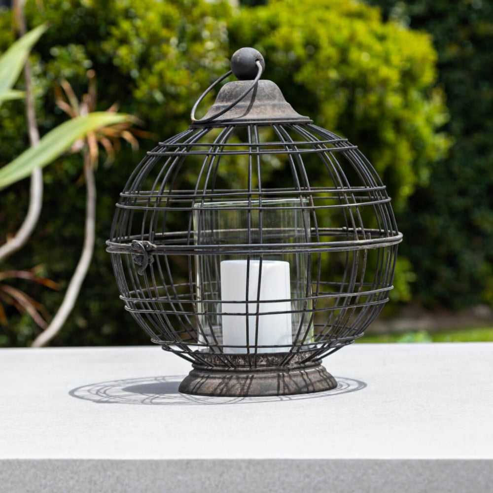 Minimalist Glass Lantern