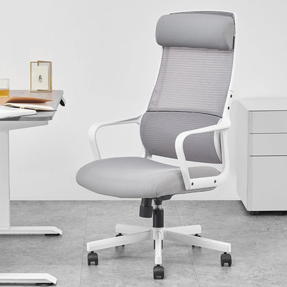 Xylox Jair high back office task chair in grey-houseofhyne