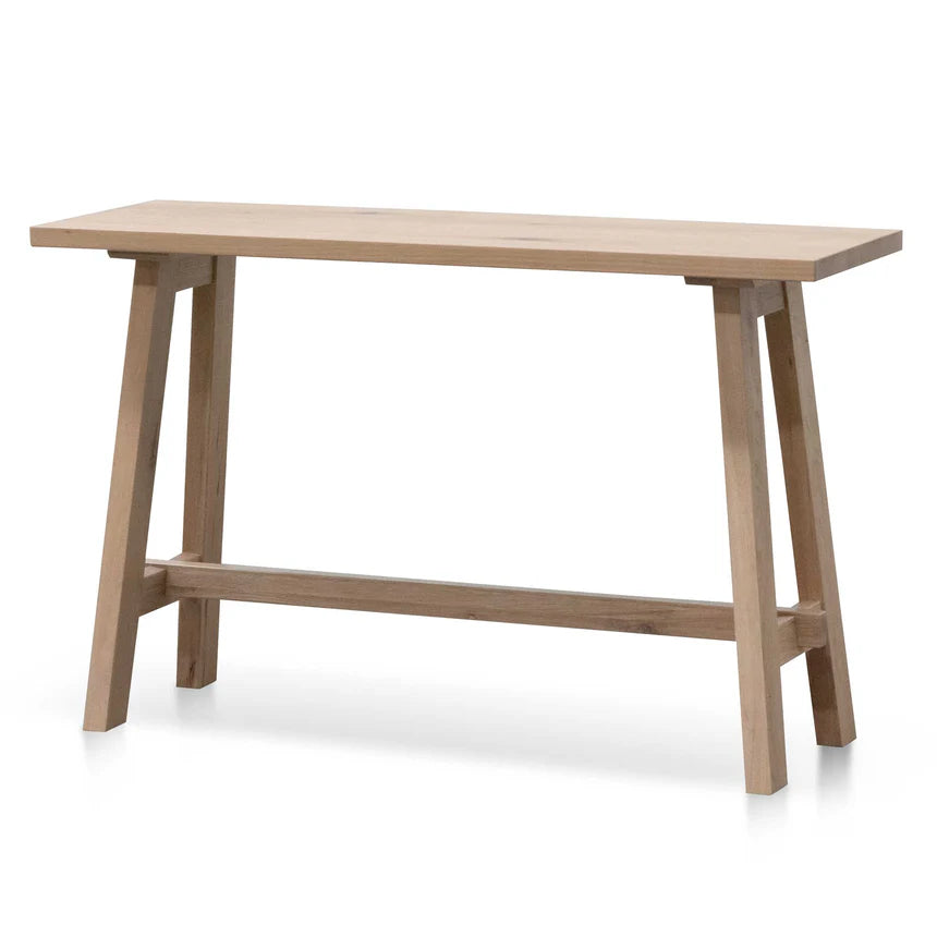 Nebula 1.2m Wooden Console Table - Washed Natural - House of Hyne