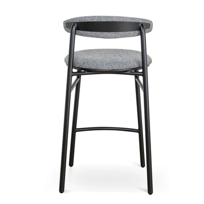 Nebula 65cm Bar Stool - Lava Grey (Set of 2) - House of Hyne