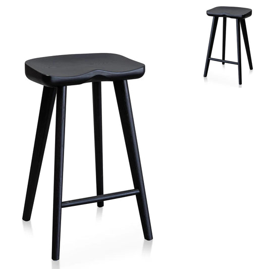 Nexar Bar stool - Black (Set of 2) - House of Hyne