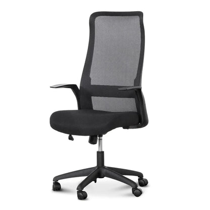 Zorak Mesh Office Chair - Black-houseofhyne