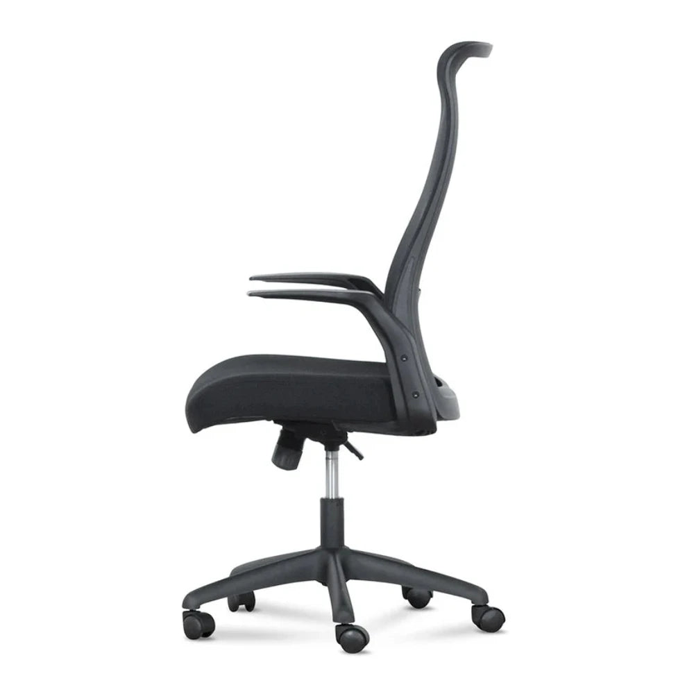 Zorak Mesh Office Chair - Black-houseofhyne