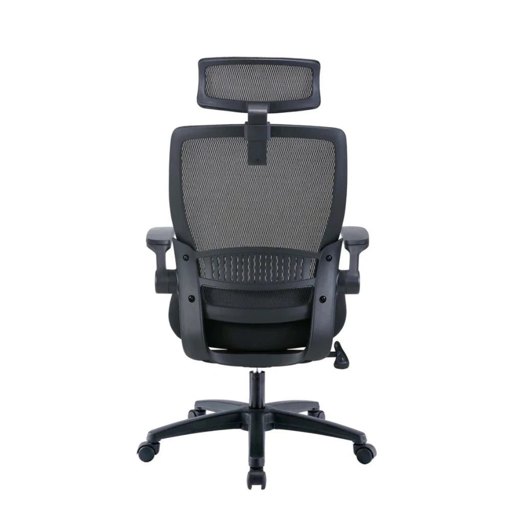 Velorn Mesh Ergonomic Office Chair - Black-houseofhyne