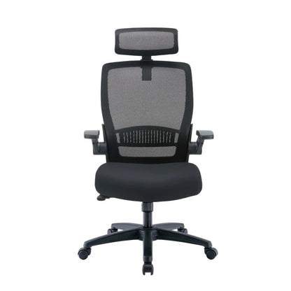 Velorn Mesh Ergonomic Office Chair - Black-houseofhyne