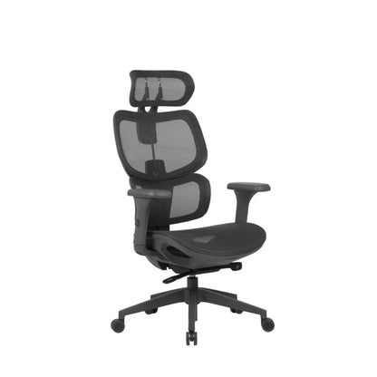 Orbax Mesh Office Chair - Full Black-houseohyne