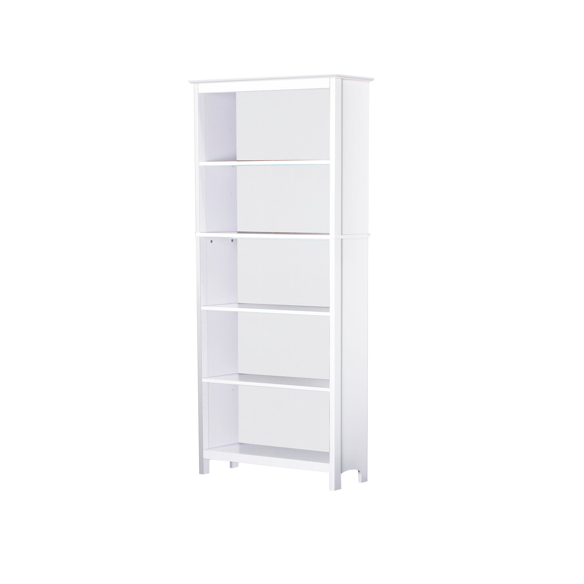 Quorvex Beanca 5 Shelf Bookcase-houseofhyne