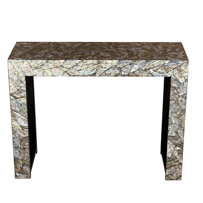 Pearl Hand Made Xarxos Stone Hedge Mother Console Table - House of Hye