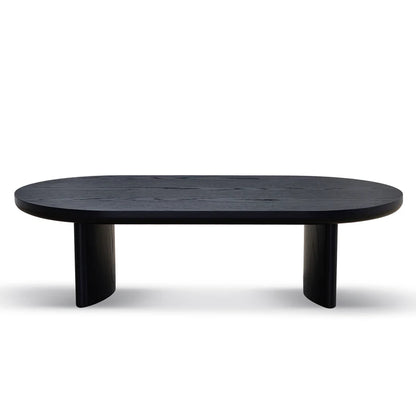 Quarxian 1.3m Coffee Table - Full Black - House of Hyne