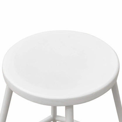 Quasarian 65cm Barstool - White - House of Hyne