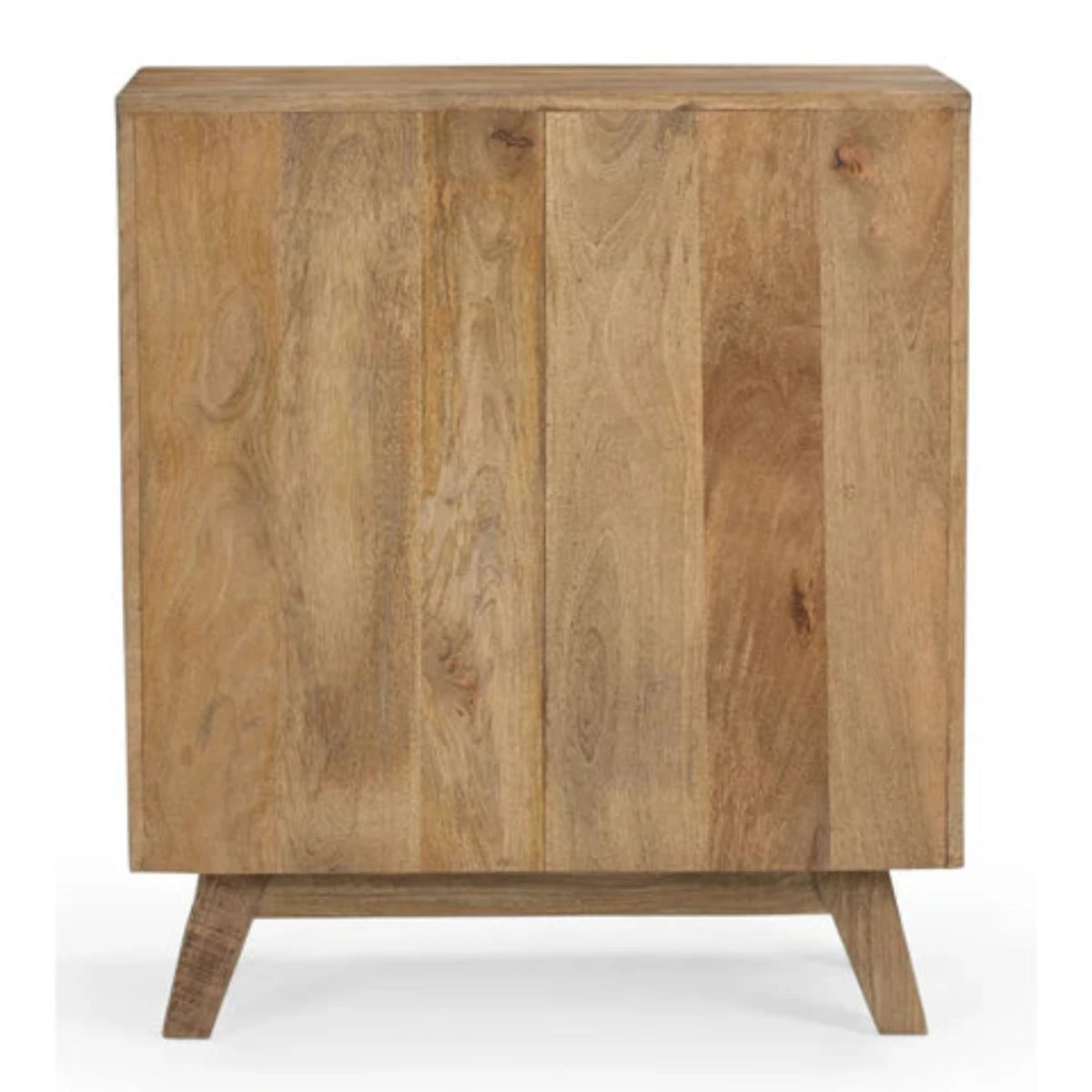 Frelmari Scandi Hand-Made Solid Timber Cowhide Cabinet- houseofhyne