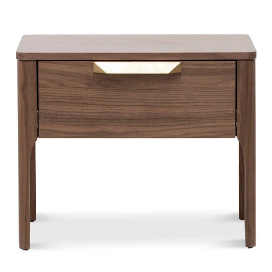 Frilnex Bedside Table - Walnut-houseofhyne