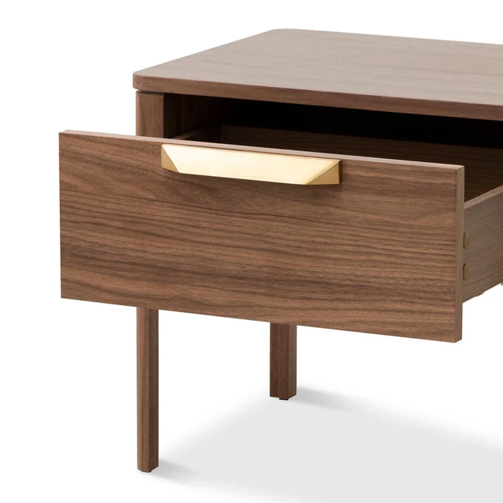 Frilnex Bedside Table - Walnut-houseofhyne