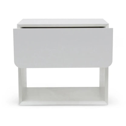 Orvox Oak Bedside Table - White-houseofhyne