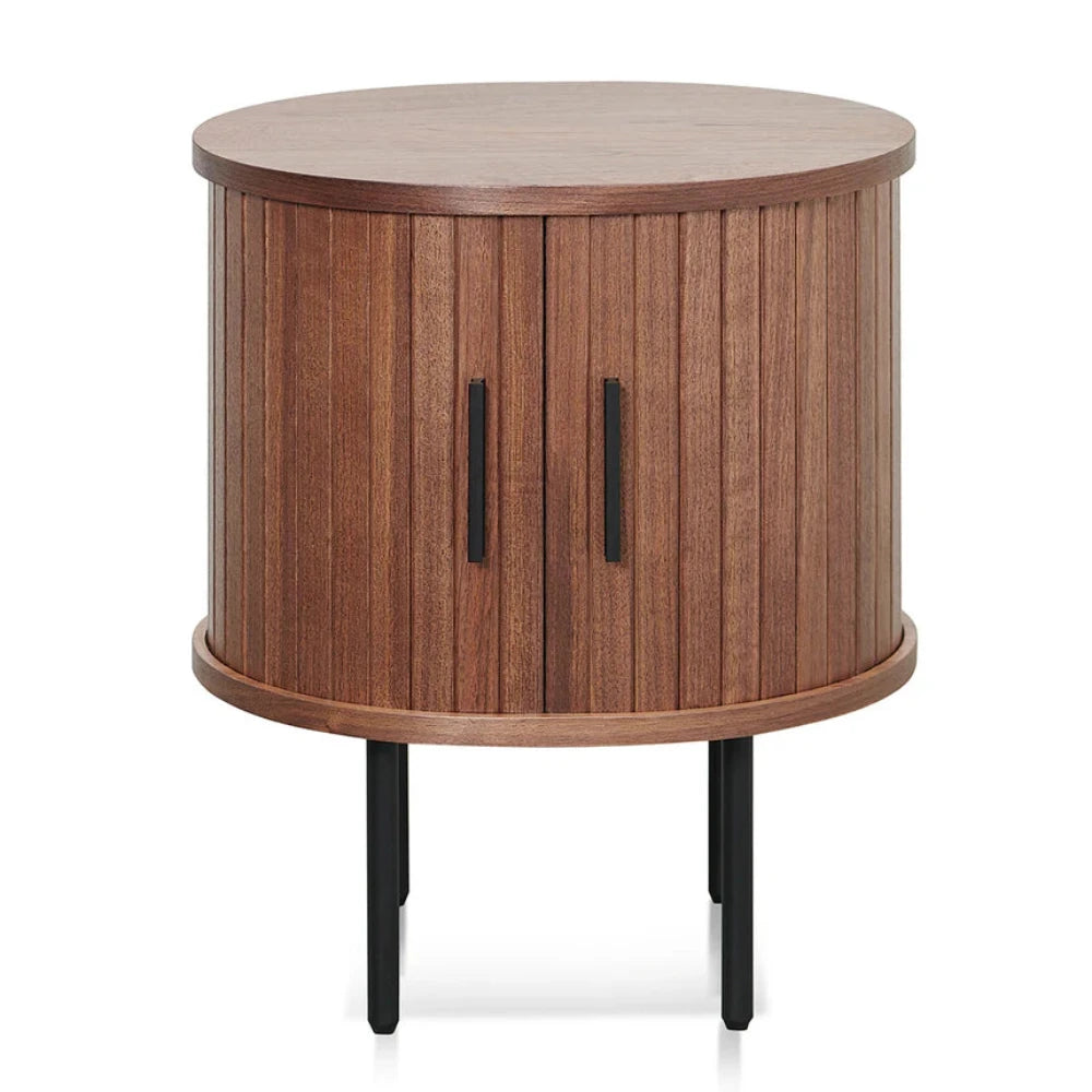 Tarvix Side Table - Walnut-houseofhyne