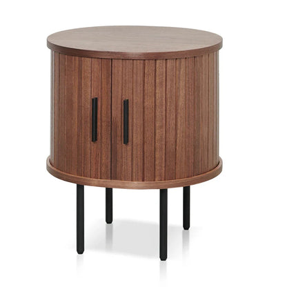 Tarvix Side Table - Walnut-houseofhyne