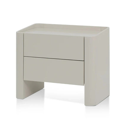 Zypha Bedside Table - Light Grey-houseofhyne