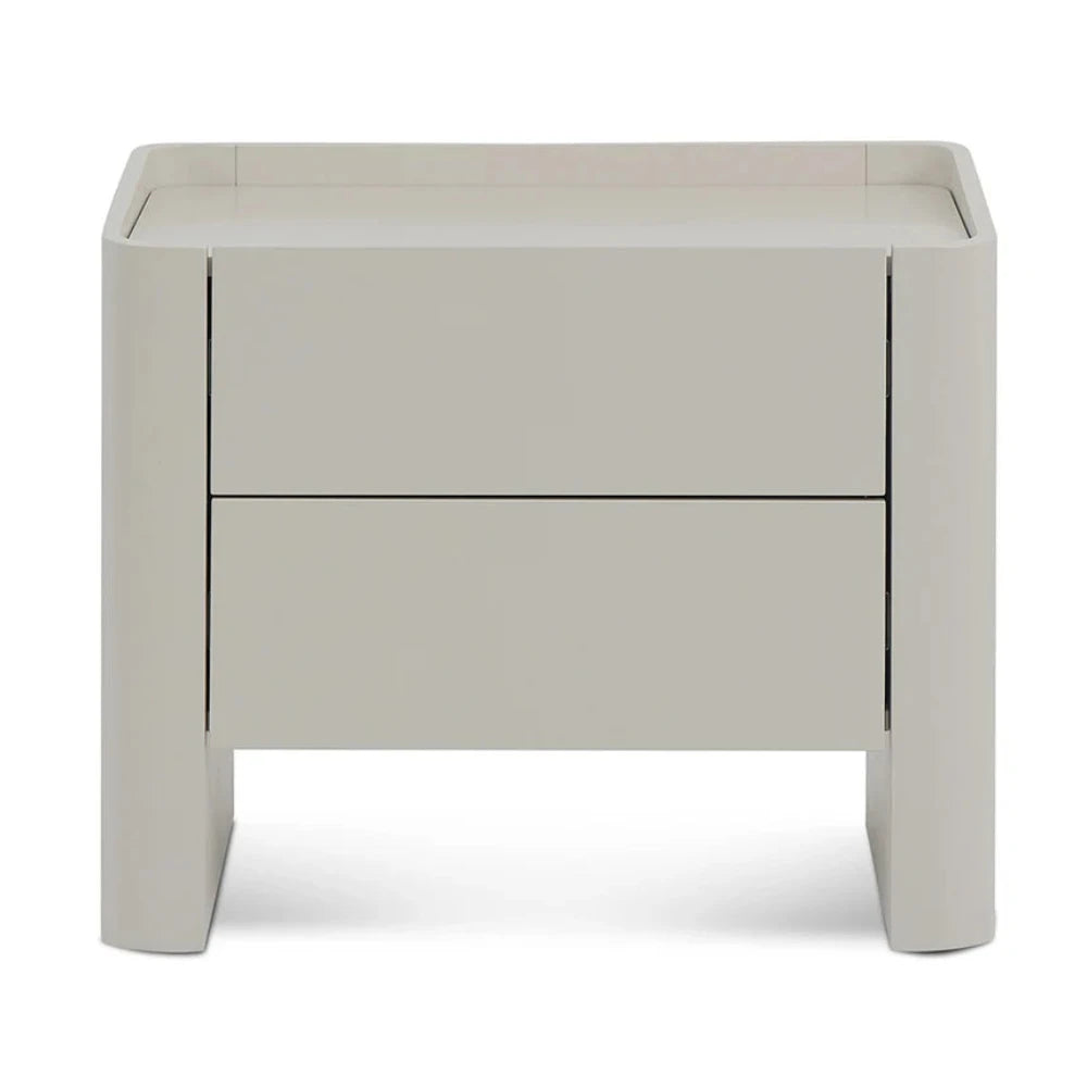 Zypha Bedside Table - Light Grey-houseofhyne