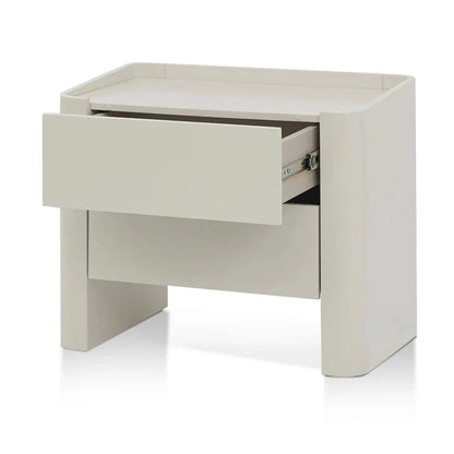 Zypha Bedside Table - Light Grey-houseofhyne