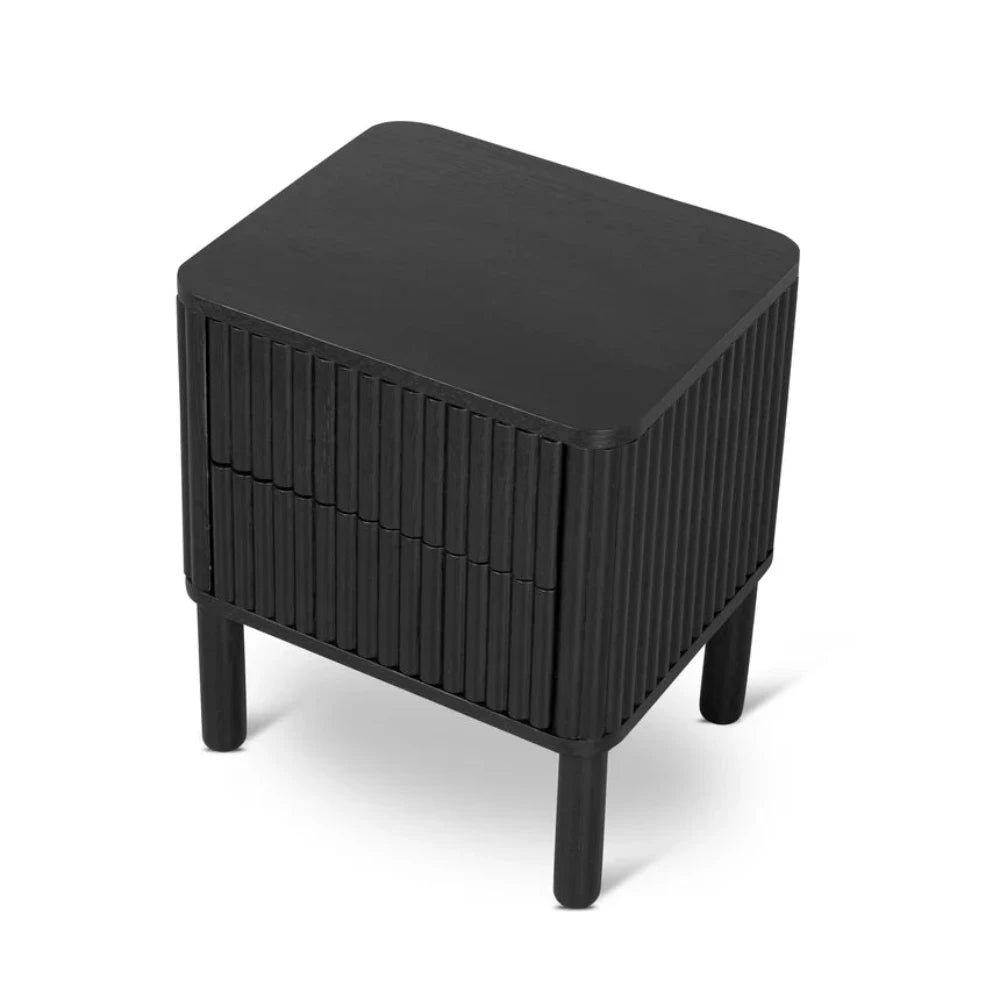 Ormin Bedside Table - Full Black-houseofhyne