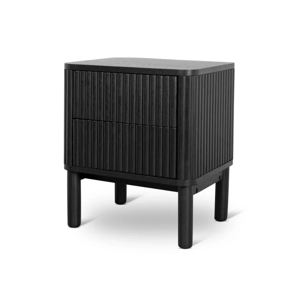 Ormin Bedside Table - Full Black-houseofhyne