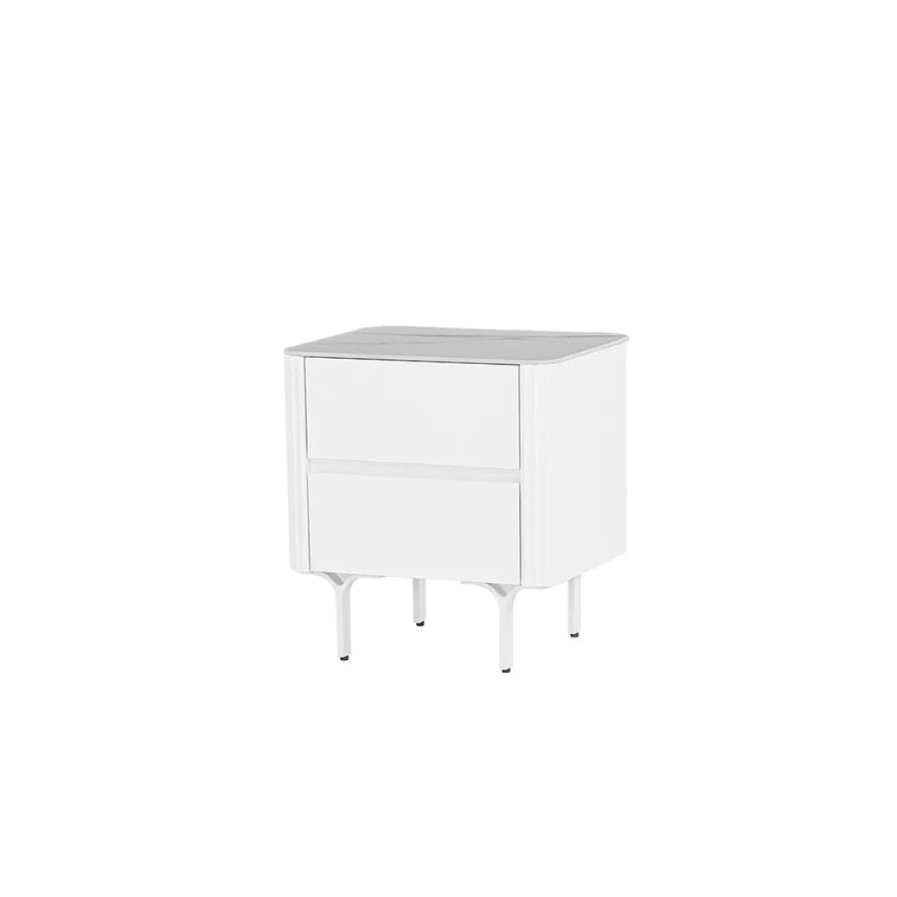 Loxar Bedside Table - White-houseofhyne