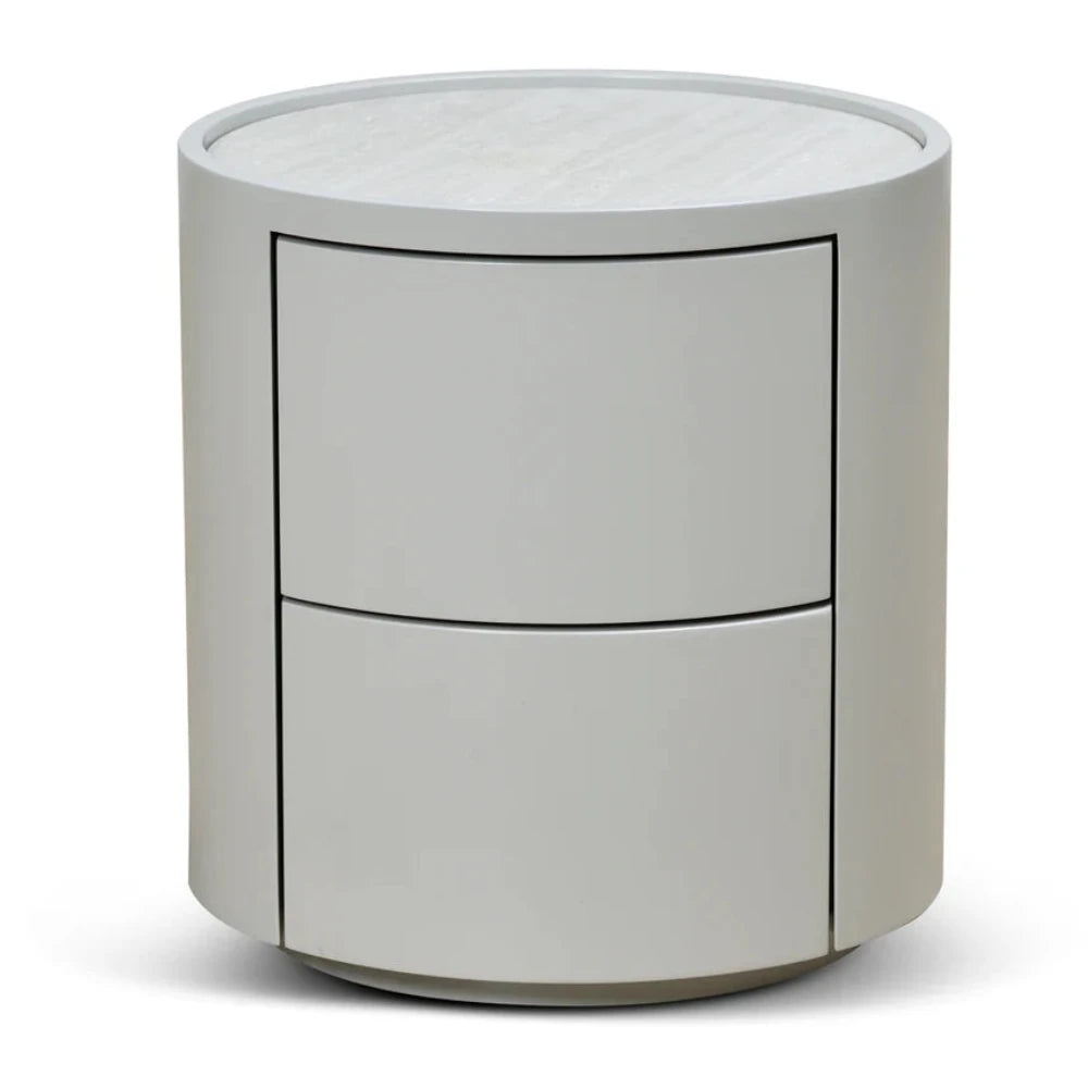 Xelor Bedside Table - Light Grey-houseofhyne