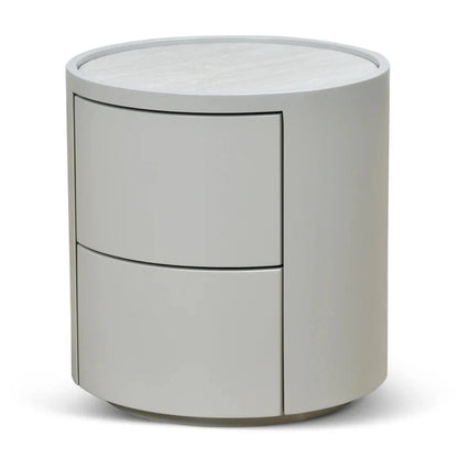 Xelor Bedside Table - Light Grey-houseofhyne