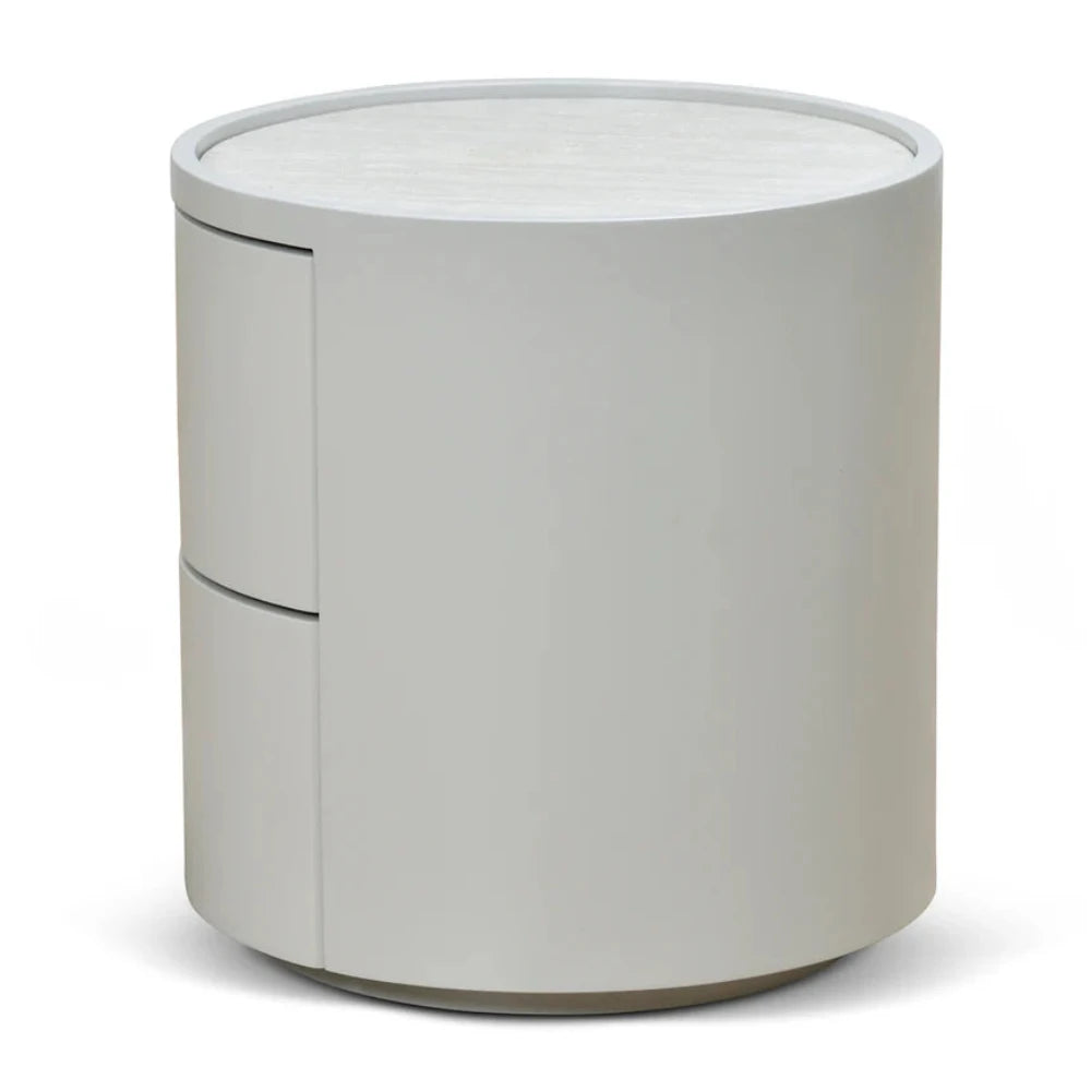 Xelor Bedside Table - Light Grey-houseofhyne