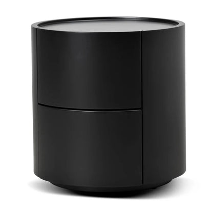 Rylox Bedside Table - Full Matte Black-houseofhyne