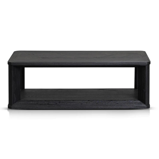 Quasar Square ELM Coffee Table - Black - House of Hyne