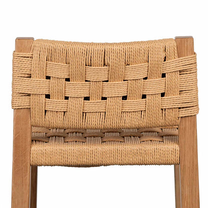 Stellarian Rattan Bar Stool - Natural - House of Hyne