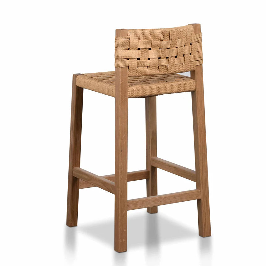 Stellarian Rattan Bar Stool - Natural - House of Hyne