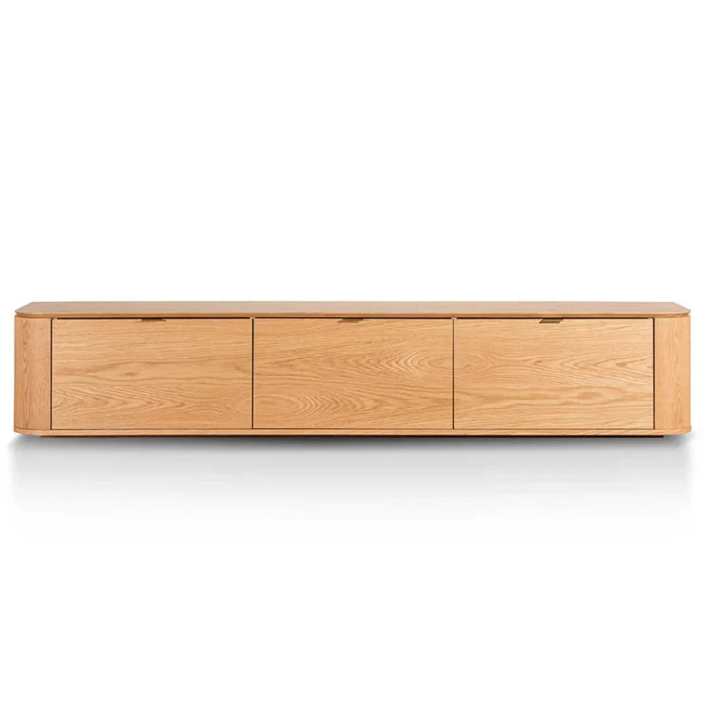 Zylox 2.4 TV Entertainment Unit - Natural Oak-houseofhyne