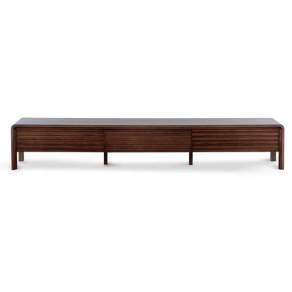 Zyphron 2.2m TV Entertainment Unit - Walnut-houseofhyne