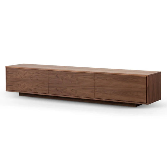 Zykar 2.3m Wooden TV Entertainment Unit - Walnut-houseofhyne