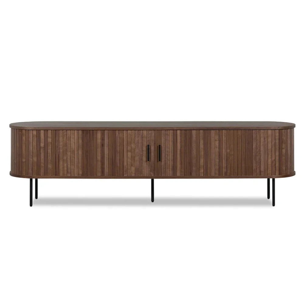 Grylox 2m TV Entertainment Unit - Walnut-houseofhyne