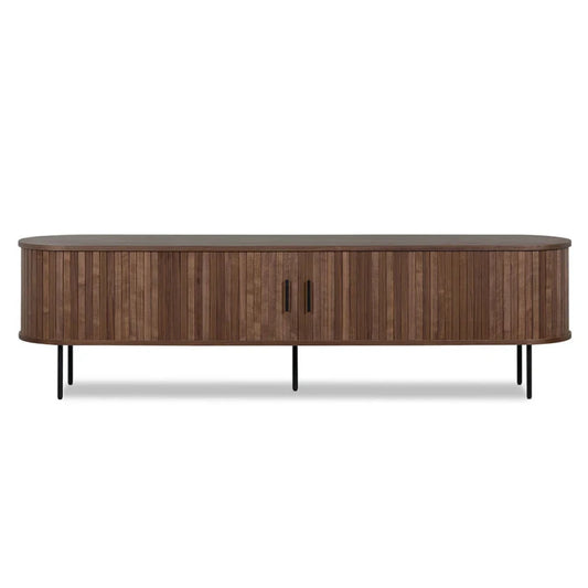 Grylox 2m TV Entertainment Unit - Walnut-houseofhyne