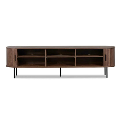 Grylox 2m TV Entertainment Unit - Walnut-houseofhyne