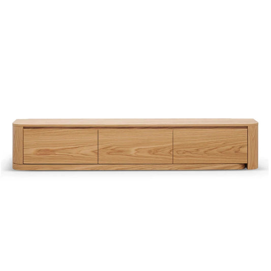 Vlaron Expandable TV Entertainment Unit - Natural Oak-houseofhyne